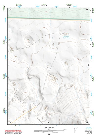 42119NE Page 75 Bluejoint Lake Topo Preview 1