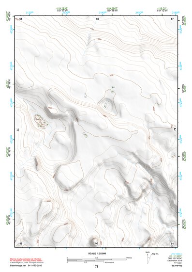 42119NE Page 78 Bluejoint Lake Topo Preview 1