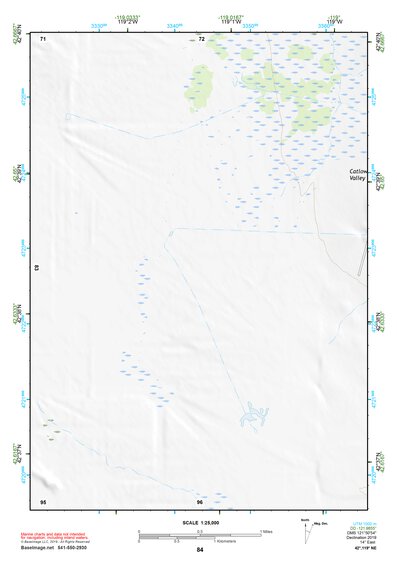42119NE Page 84 Bluejoint Lake Topo Preview 1