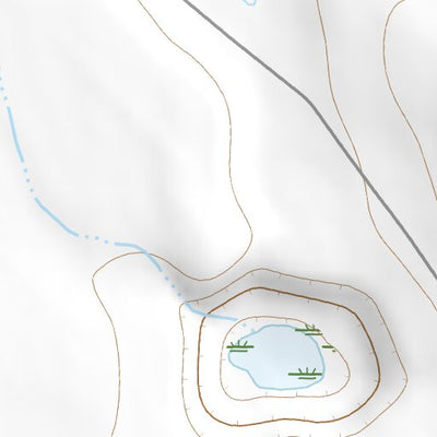42119NE Page 86 Bluejoint Lake Topo Preview 2