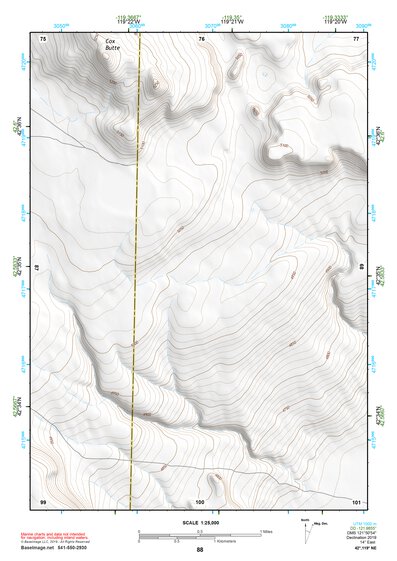 42119NE Page 88 Bluejoint Lake Topo Preview 1