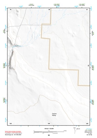 42119NE Page 92 Bluejoint Lake Topo Preview 1
