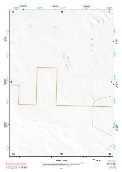42119NE Page 93 Bluejoint Lake Topo Preview 1