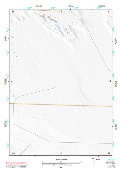 42119NE Page 94 Bluejoint Lake Topo Preview 1