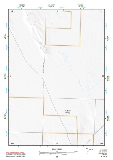 42119NE Page 95 Bluejoint Lake Topo Preview 1