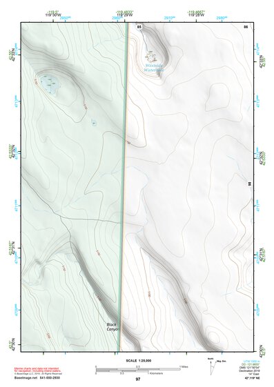 42119NE Page 97 Bluejoint Lake Topo Preview 1