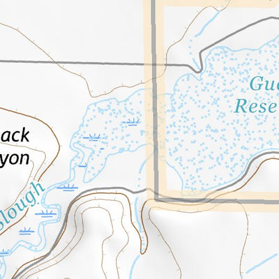 42119NE Page 101 Bluejoint Lake Topo Preview 2