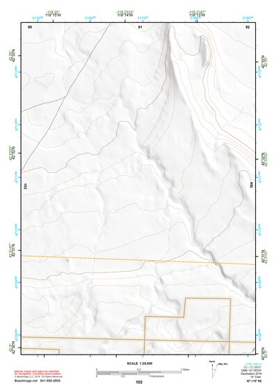 42119NE Page 103 Bluejoint Lake Topo Preview 1
