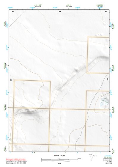 42119NE Page 106 Bluejoint Lake Topo Preview 1