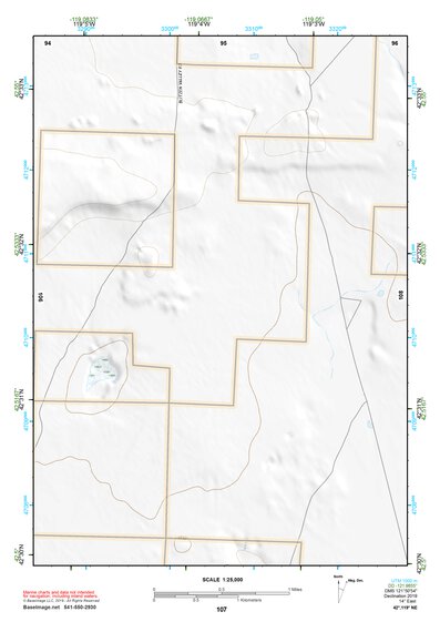 42119NE Page 107 Bluejoint Lake Topo Preview 1