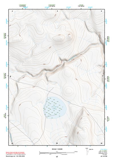 42119NW Page 17 Bluejoint Lake Topo Preview 1