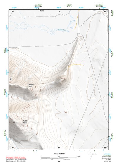 42119NW Page 76 Bluejoint Lake Topo Preview 1