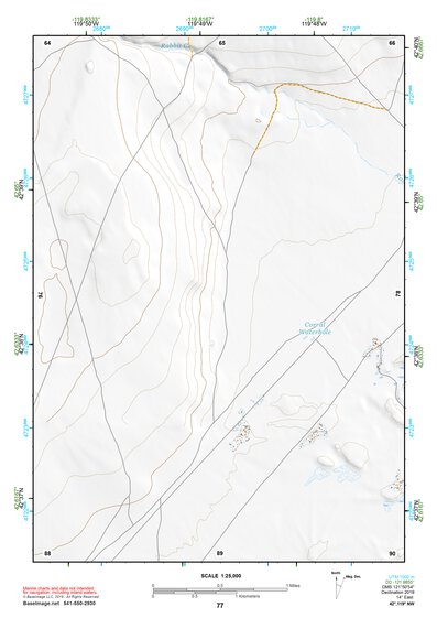 42119NW Page 77 Bluejoint Lake Topo Preview 1