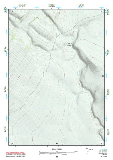 42119NW Page 83 Bluejoint Lake Topo Preview 1