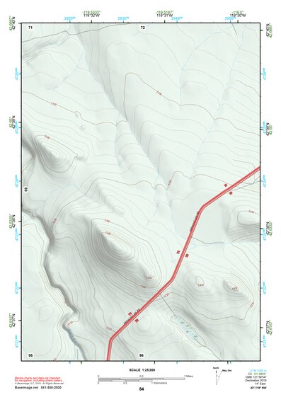 42119NW Page 84 Bluejoint Lake Topo Preview 1