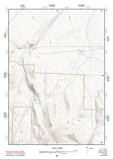 42119NW Page 85 Bluejoint Lake Topo Preview 1