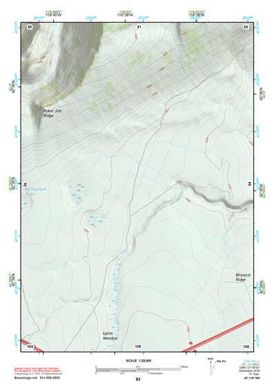 42119NW Page 93 Bluejoint Lake Topo Preview 1