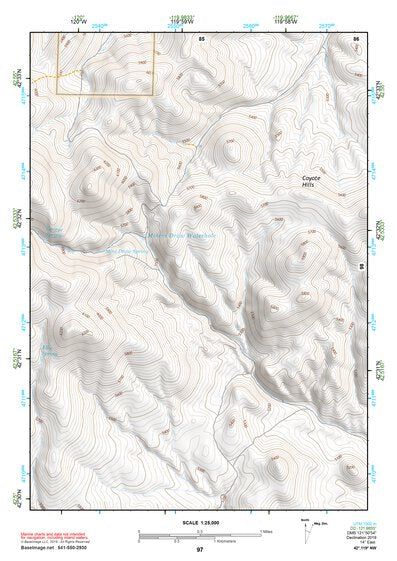 42119NW Page 97 Bluejoint Lake Topo Preview 1