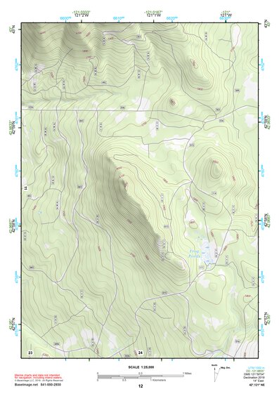 42121NE Page 12 Williamson River Topo Preview 1