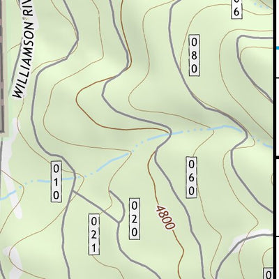 42121NE Page 13 Williamson River Topo Preview 3