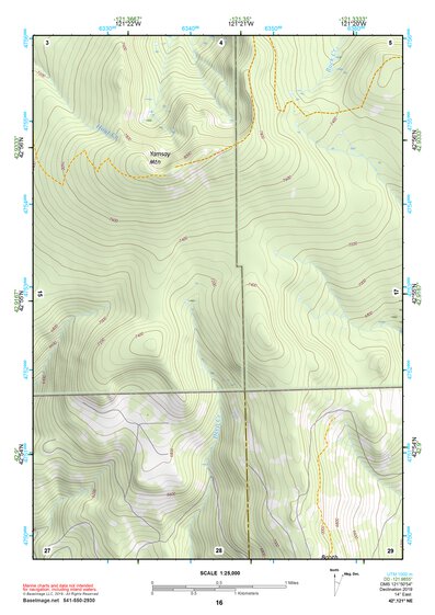 42121NE Page 16 Williamson River Topo Preview 1