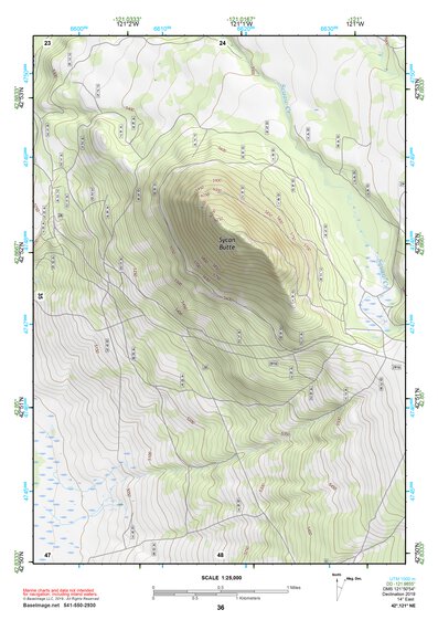 42121NE Page 36 Williamson River Topo Preview 1