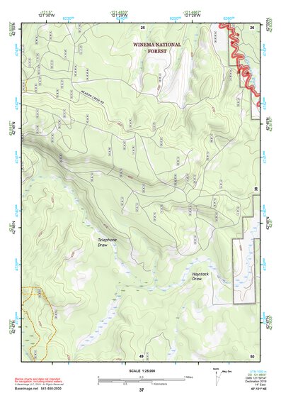 42121NE Page 37 Williamson River Topo Preview 1