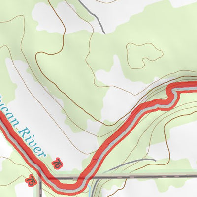 42121NE Page 67 Williamson River Topo Preview 2