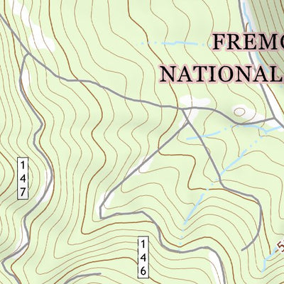 42121NE Page 92 Williamson River Topo Preview 2