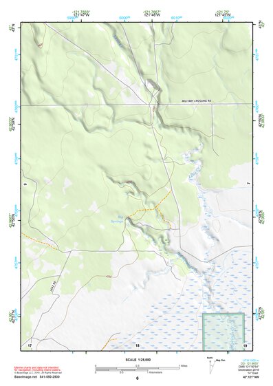42121NW Page 6 Williamson River Topo Preview 1