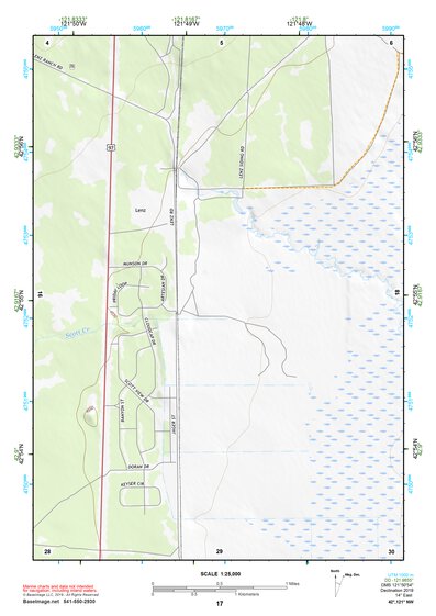 42121NW Page 17 Williamson River Topo Preview 1