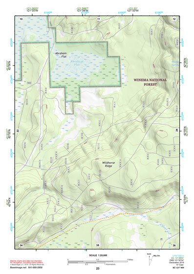42121NW Page 23 Williamson River Topo Preview 1