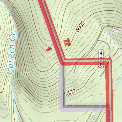 42121NW Page 25 Williamson River Topo Preview 3