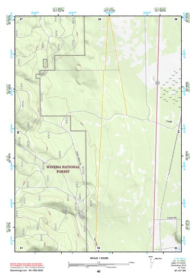 42121NW Page 40 Williamson River Topo Preview 1