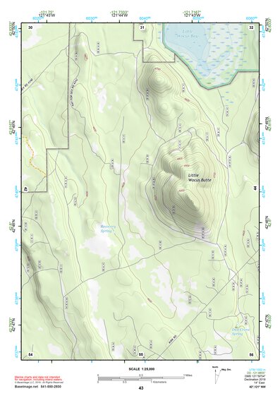 42121NW Page 43 Williamson River Topo Preview 1