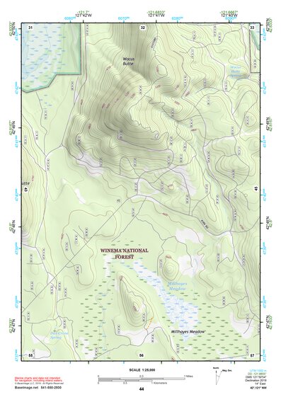 42121NW Page 44 Williamson River Topo Preview 1