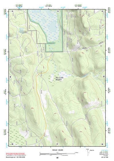 42121NW Page 45 Williamson River Topo Preview 1