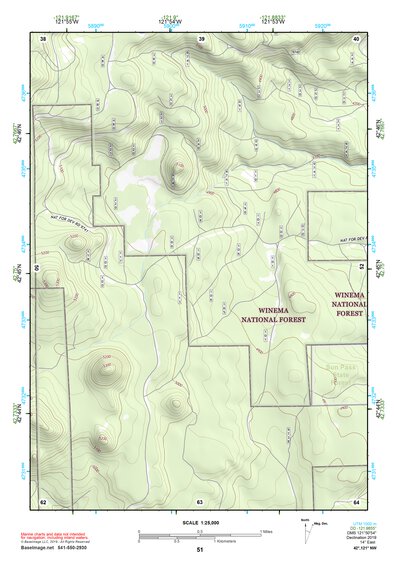 42121NW Page 51 Williamson River Topo Preview 1