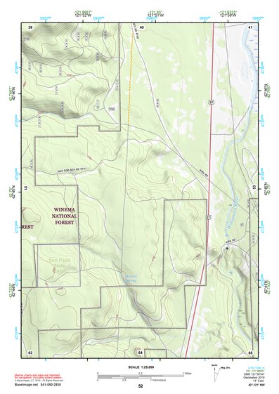 42121NW Page 52 Williamson River Topo Preview 1