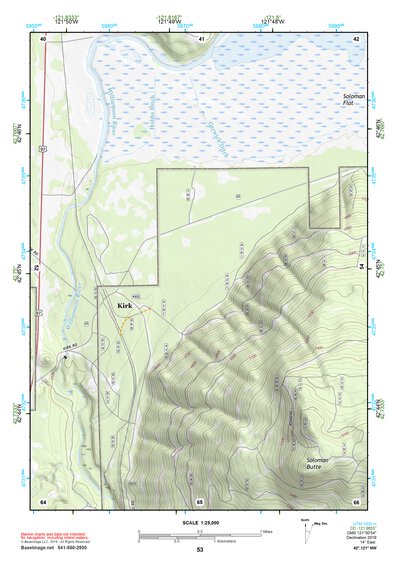 42121NW Page 53 Williamson River Topo Preview 1