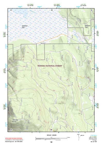 42121NW Page 54 Williamson River Topo Preview 1