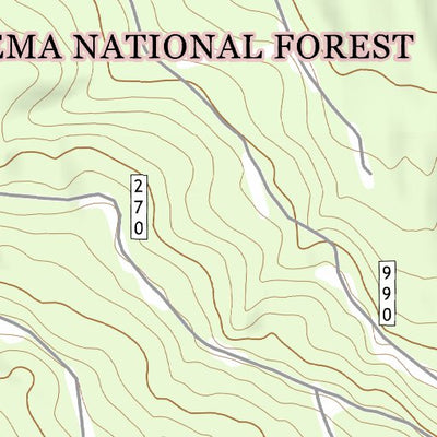 42121NW Page 54 Williamson River Topo Preview 2