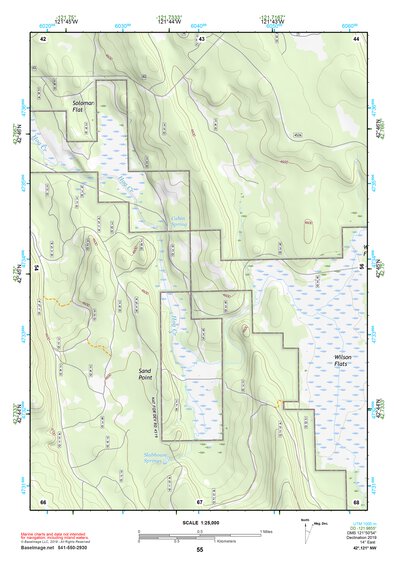 42121NW Page 55 Williamson River Topo Preview 1