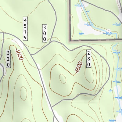 42121NW Page 55 Williamson River Topo Preview 3