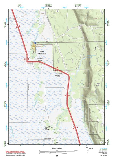 42121NW Page 61 Williamson River Topo Preview 1