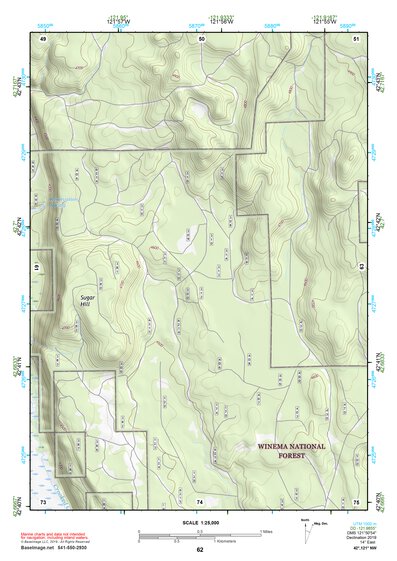42121NW Page 62 Williamson River Topo Preview 1