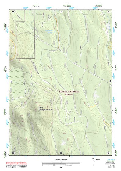 42121NW Page 68 Williamson River Topo Preview 1