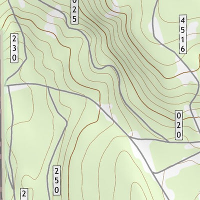 42121NW Page 81 Williamson River Topo Preview 3
