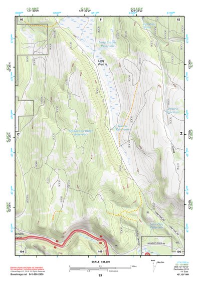 42121NW Page 93 Williamson River Topo Preview 1