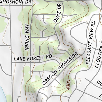 42121NW Page 98 Williamson River Topo Preview 3